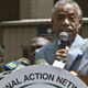 The Rev. Al Sharpton speaks at a recent rally. (Kena Betancur/Getty Images)